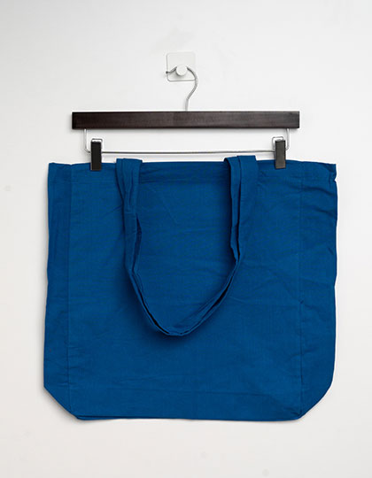 Cotton Bag Side Fold Long Handles